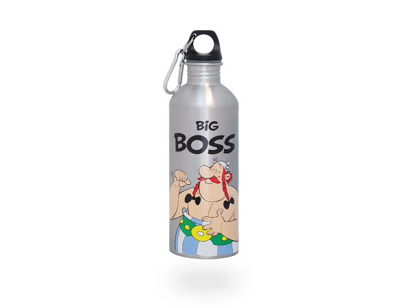 Teeflasche Obelix Big Boss, Trinkflasche 600ml aus Edelstahl