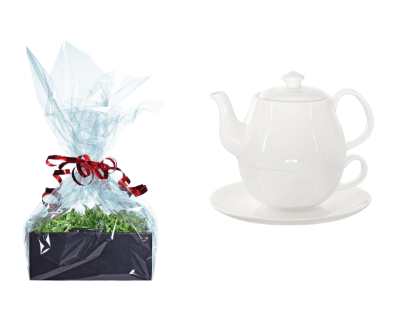 Tee Geschenk Tea for One, Daisy Rundteller