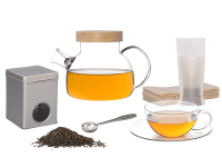 Kira Teeservice für eine Person, Teekanne Glas