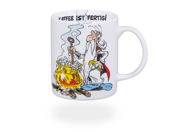 Könitz Tasse "Asterix - Miraculix" 300ml, Porzellan. Teetasse / Kaffeetasse Comic-Design