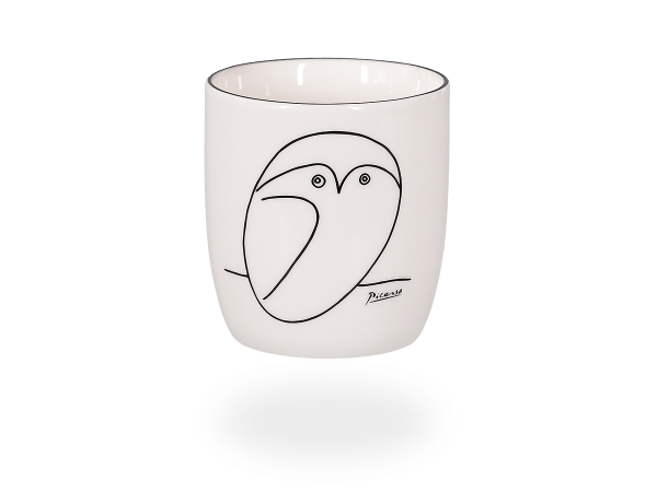 Teebecher Picasso - Le Chouette (Eule), 230ml, Basic Bone China