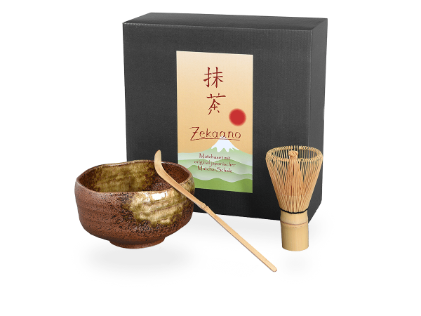 Matcha Set Japan braun