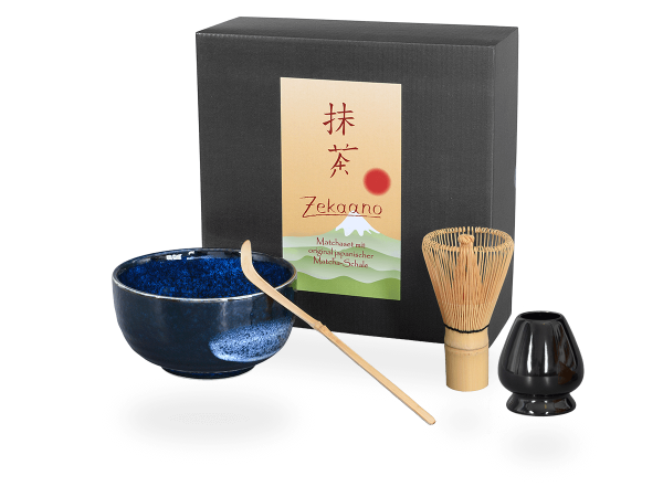 Matcha Set Japan dunkelblau