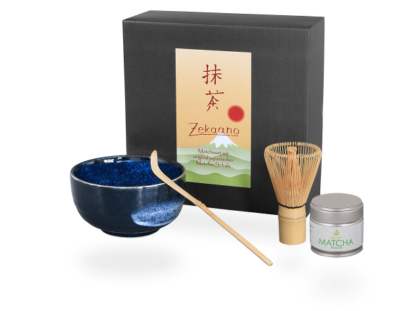 Matcha Set Japan dunkelblau