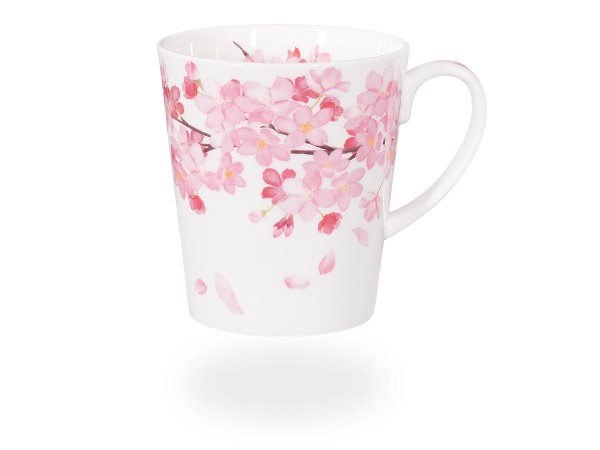 Teetasse Kirschblüten, 600ml, Fine Bone China