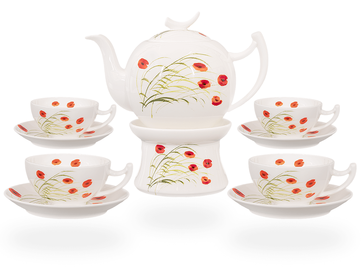 Teeservice Porzellan 