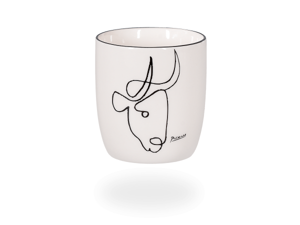 Teebecher Picasso - Le Taureau (Stier), 230ml, Basic Bone China