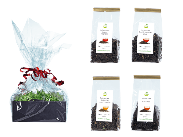Tee Geschenkset Schwarzer Tee Premium in Beutel