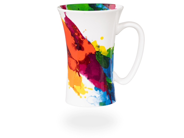 Teetasse Mega Mug Colour Flow, 610ml, Fine Bone China