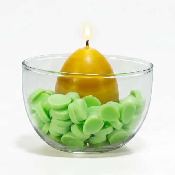 Wiener interaktive Osternest-Kerze aus Bienenwachs