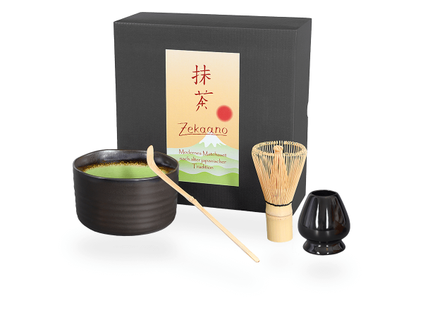 Matcha Set anthrazit/grün