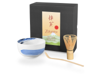 Matcha Set Japan weiß/blau