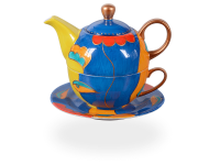 Tea for one, ModernArt-Line Sissi 400 ml, dunkelblau
