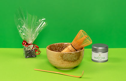 Teegeschenke-Matchasets