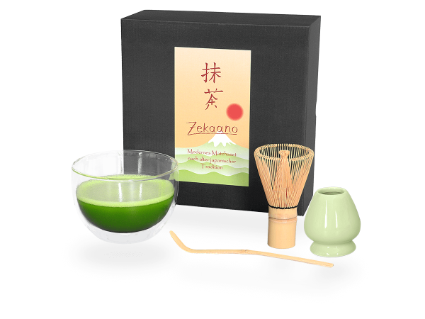 Matcha Set Glas doppelwandig