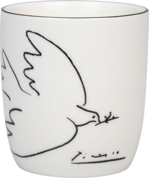 Teebecher Picasso - La Colombe de la Paix (Friedenstaube) 230ml, Basic Bone China
