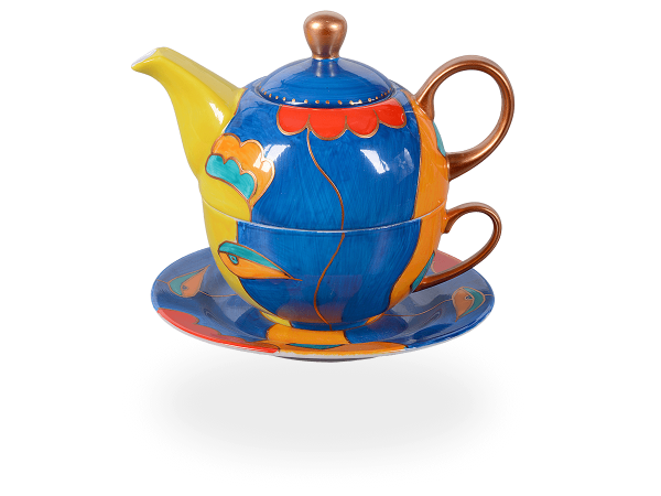 Tea for one, ModernArt-Line Sissi 400 ml, dunkelblau