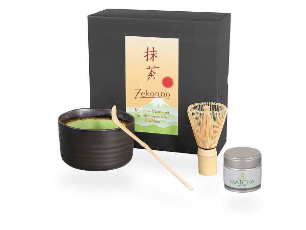 Matcha Set anthrazit/grün