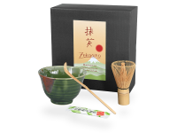 Matcha Set Japan dunkelgrün