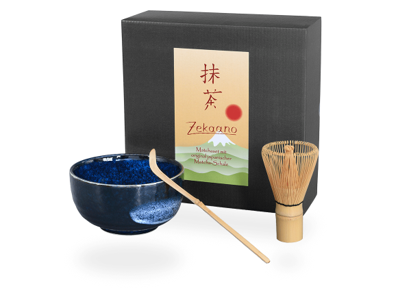 Matcha Set Japan dunkelblau