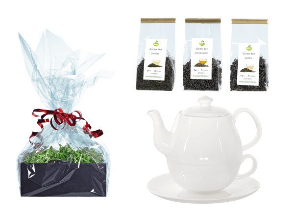 Tee Geschenk Tea for One, Daisy Rundteller