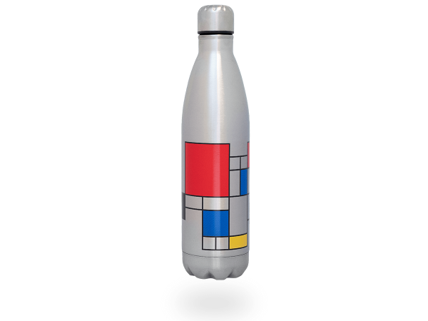 Teeflasche Mondrian, Thermosflasche 750ml aus Edelstahl