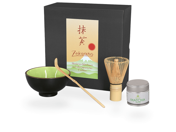 Matcha Set, sommergrün